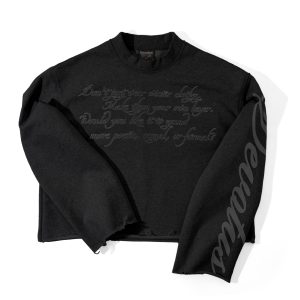 LAYERSCRIPT LONGSLEEVE - BLACK
