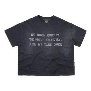 OVERTHROW TEE - BLACK