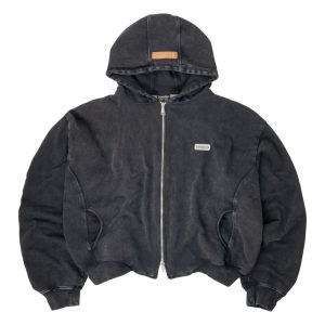 STATIC HOODIE ZIP WASH