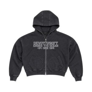 DEVOTUS EMBER CODE HOODIE SS26 - BLACK